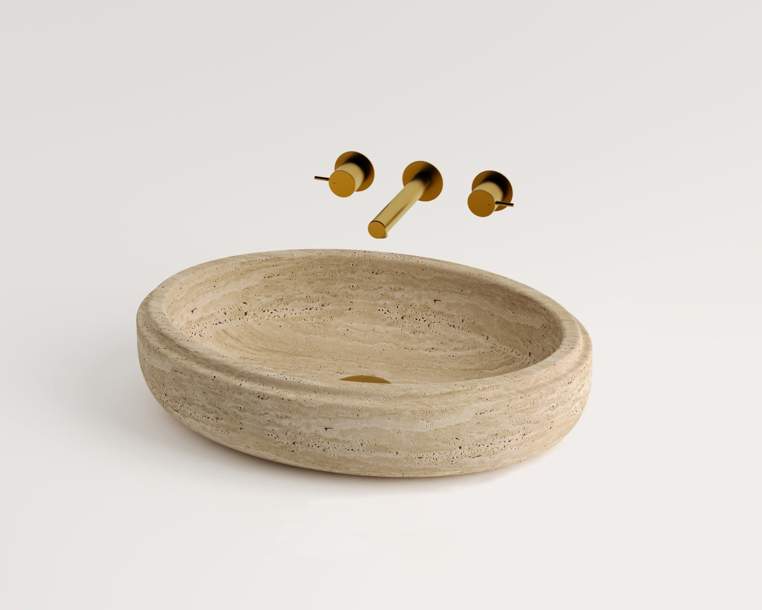 Minoa - Traverten Lavabo