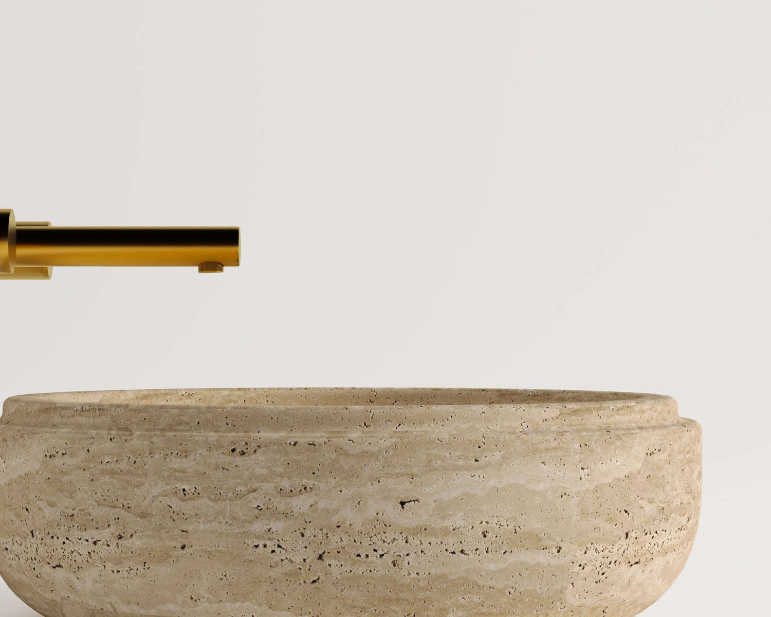 Minoa - Traverten Lavabo