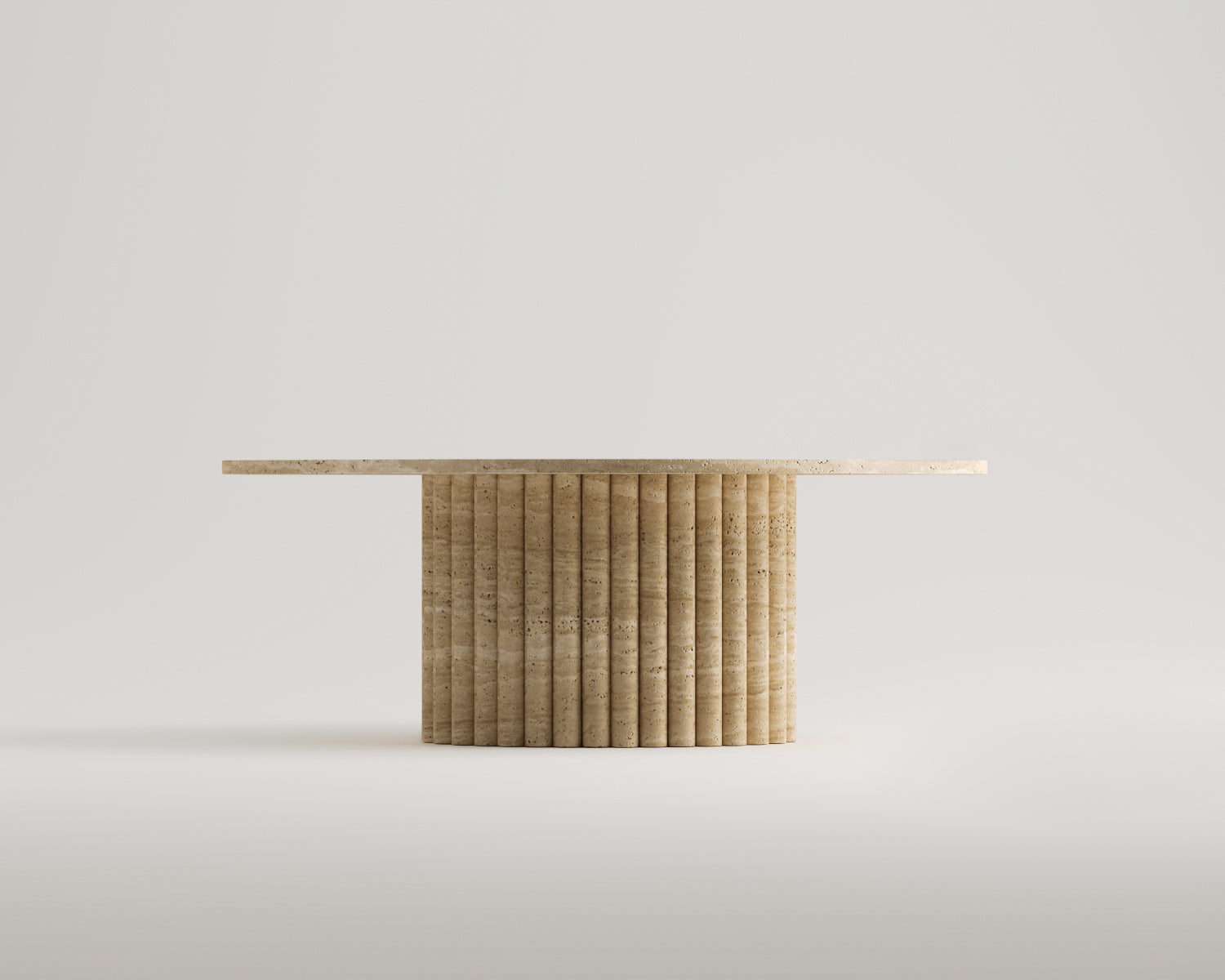 Motto-Traverten Orta Sehpa