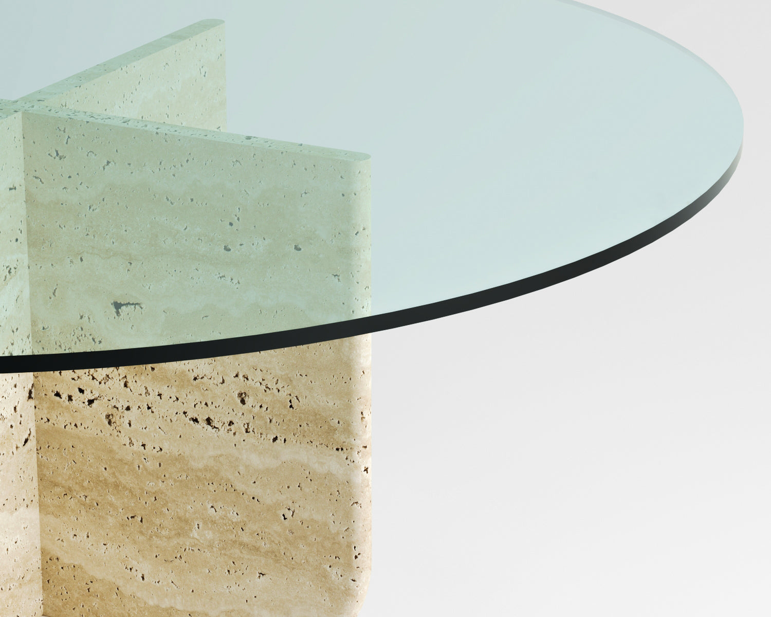 Navia - Traverten Orta Sehpa