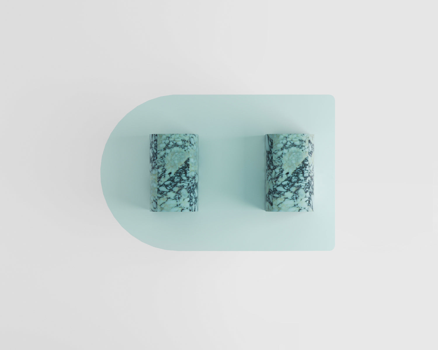 Nova - Menekşe Mermer Orta Sehpa