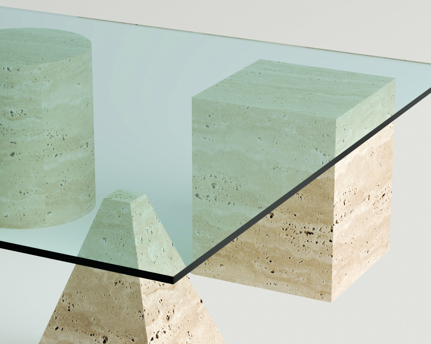 Sarandon-Traverten Orta Sehpa