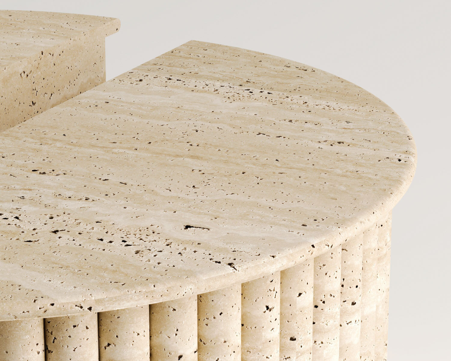 Sasha- Traverten Sehpa