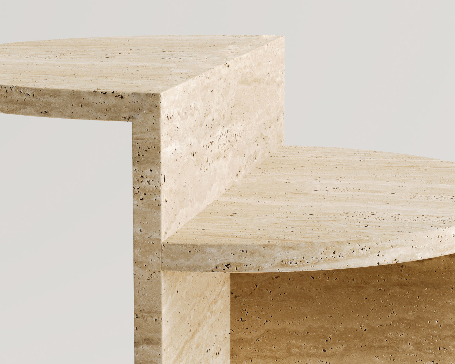 Selena-Traverten Yan Sehpa