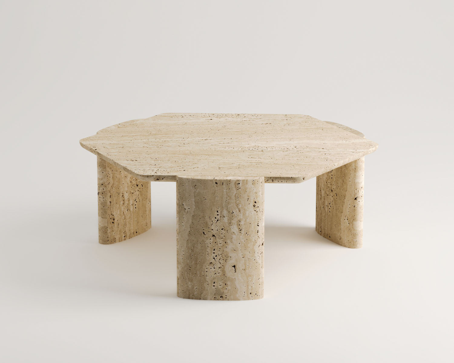 Seul -Traverten Orta Sehpa