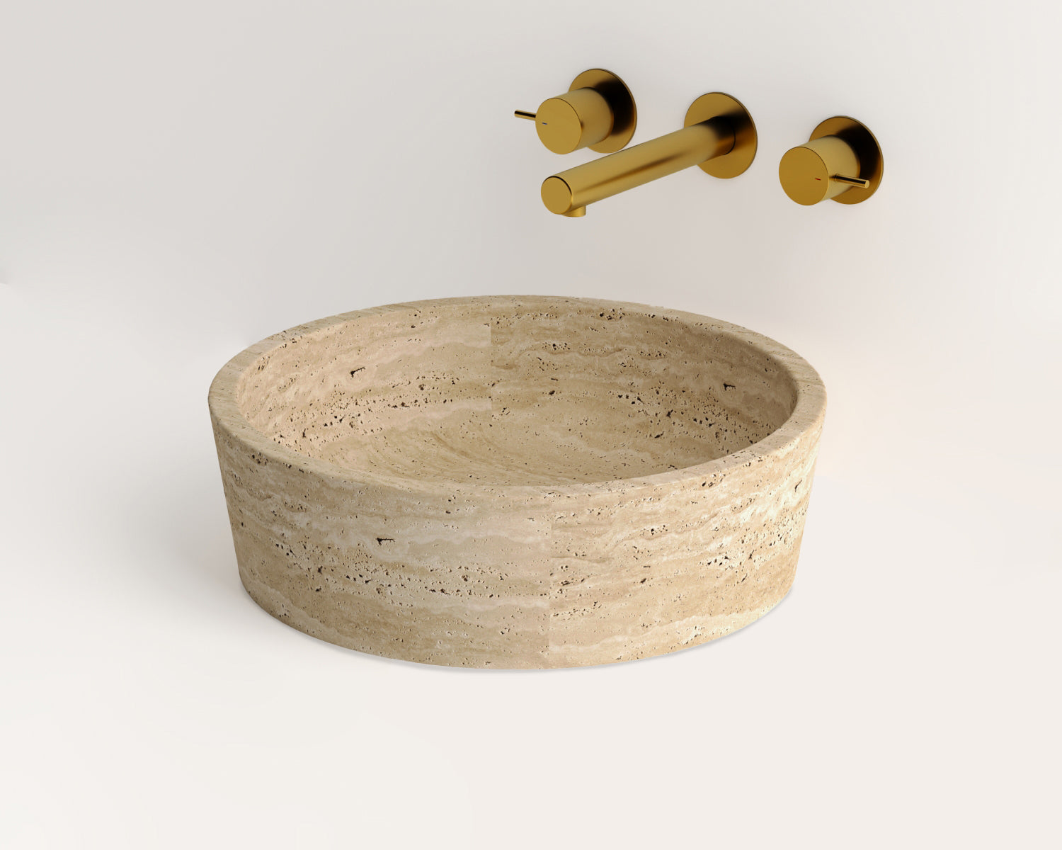 Sovel - Traverten Lavabo