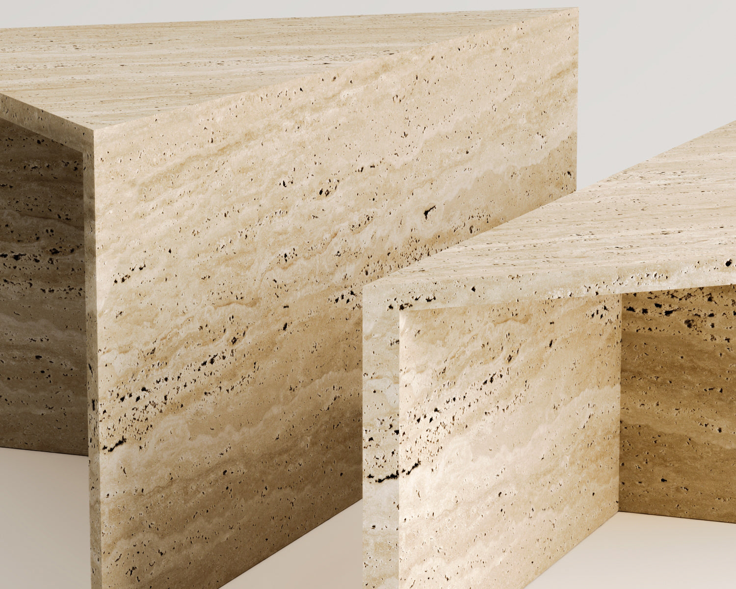 Stella-Traverten Sehpa