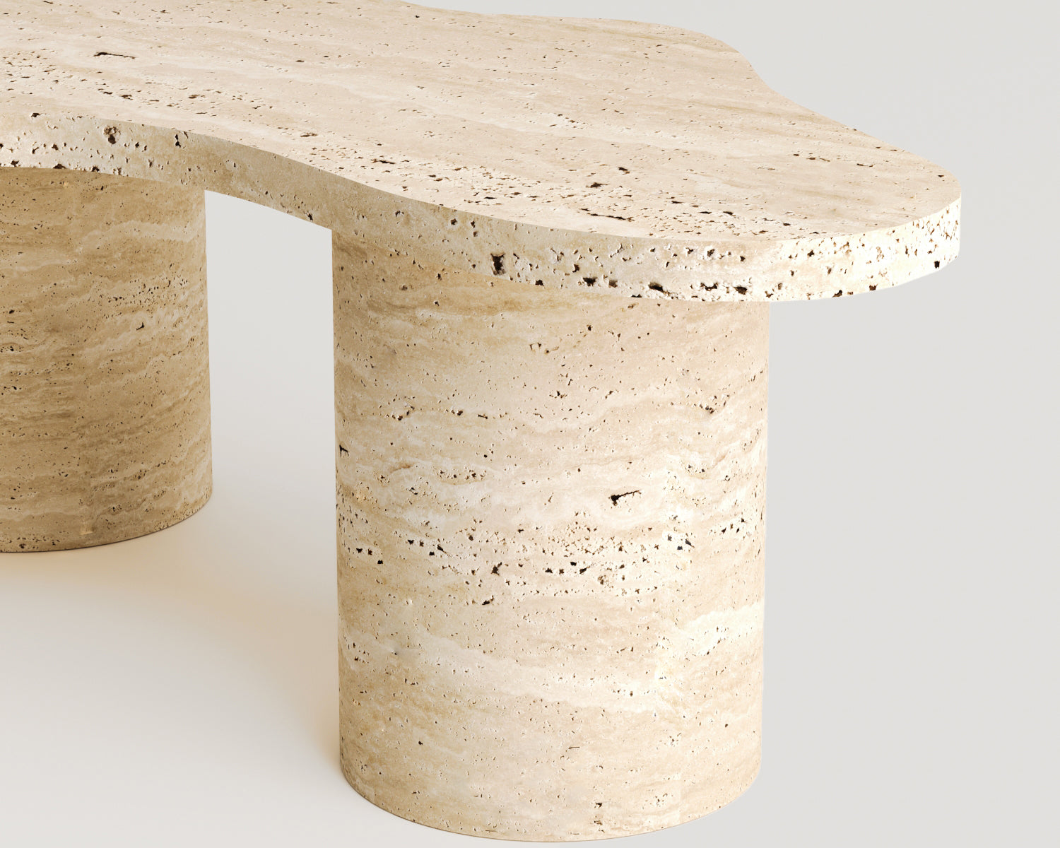 Talin-Traverten Sehpa