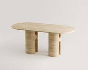 Terra- Traverten Yemek Masası