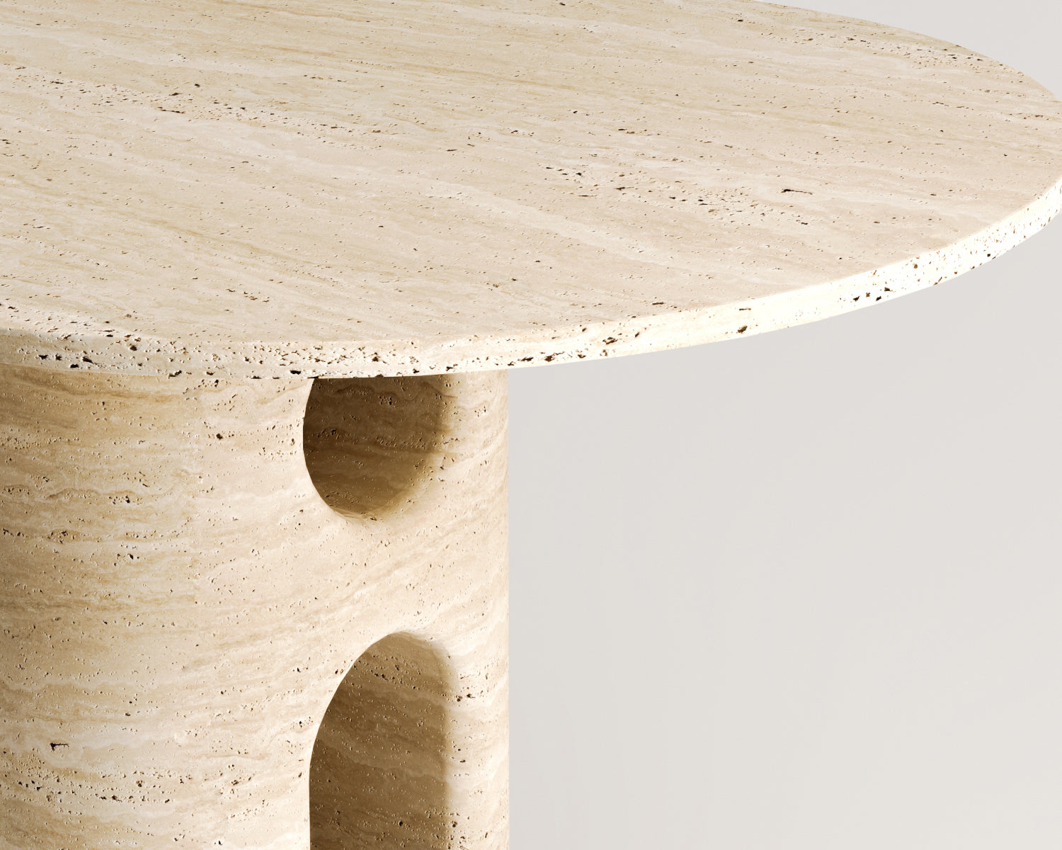 Terra- Traverten Yemek Masası