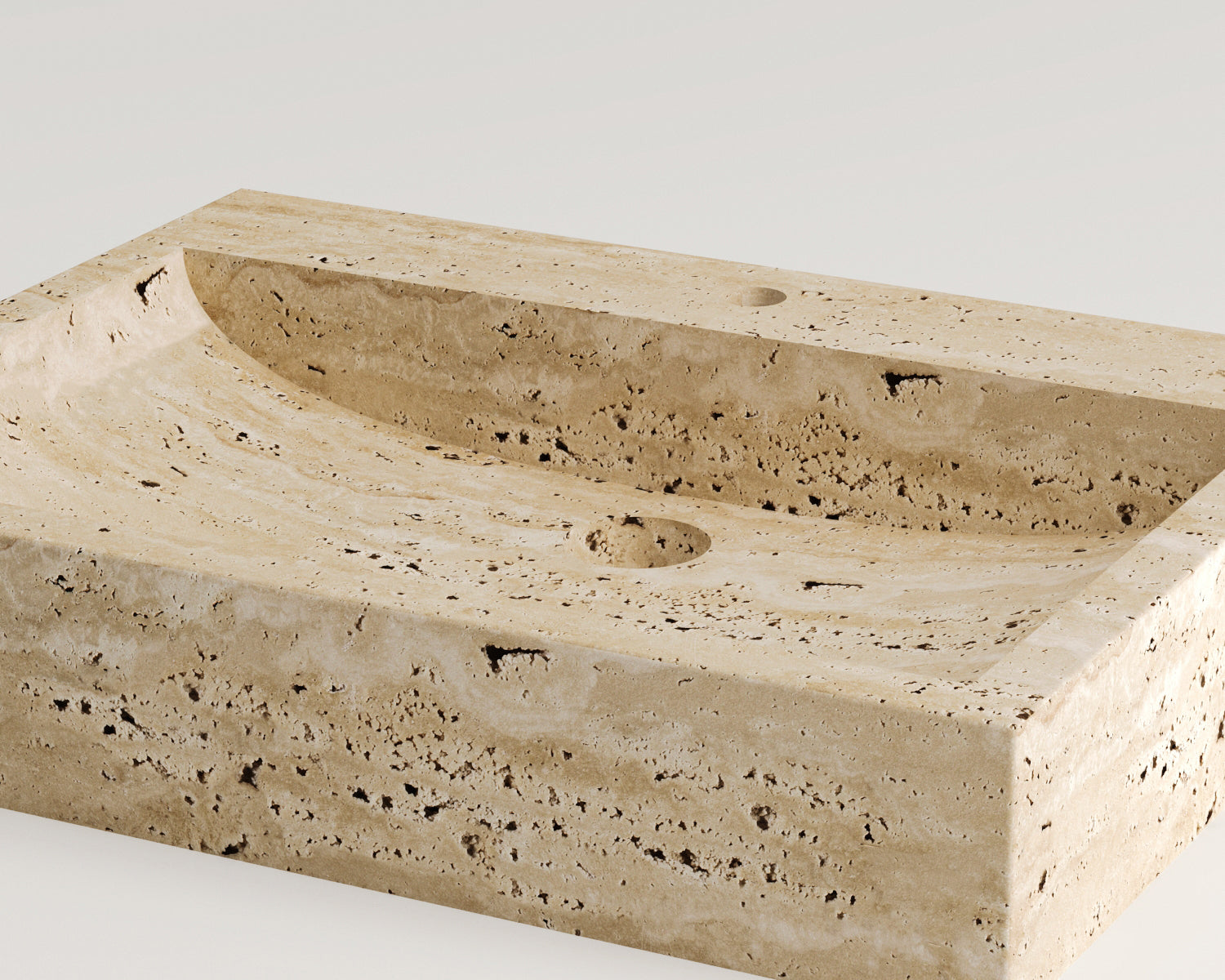 Tori - Traverten Lavabo