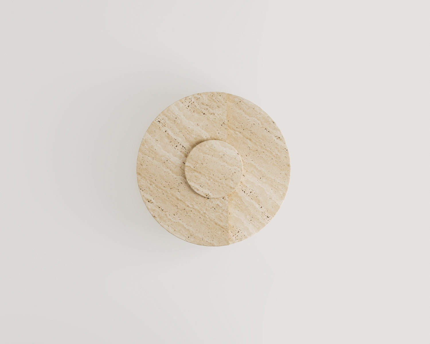 Vals-Traverten Orta Sehpa