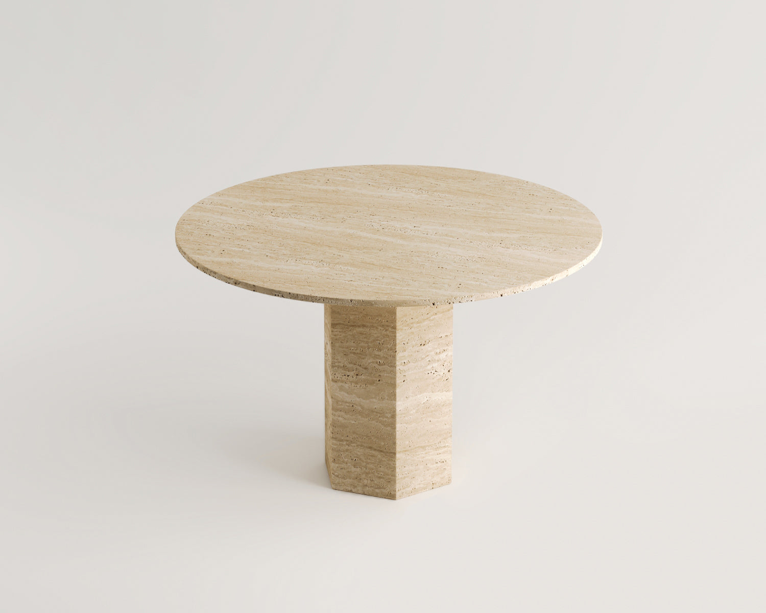 Xia - Traverten Yemek Masası