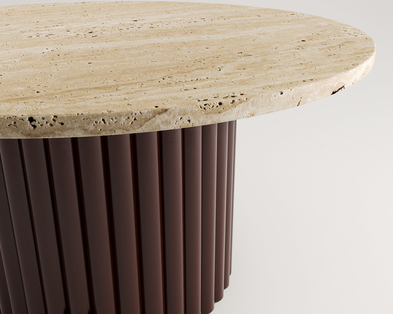 Yumur- Traverten Orta Sehpa