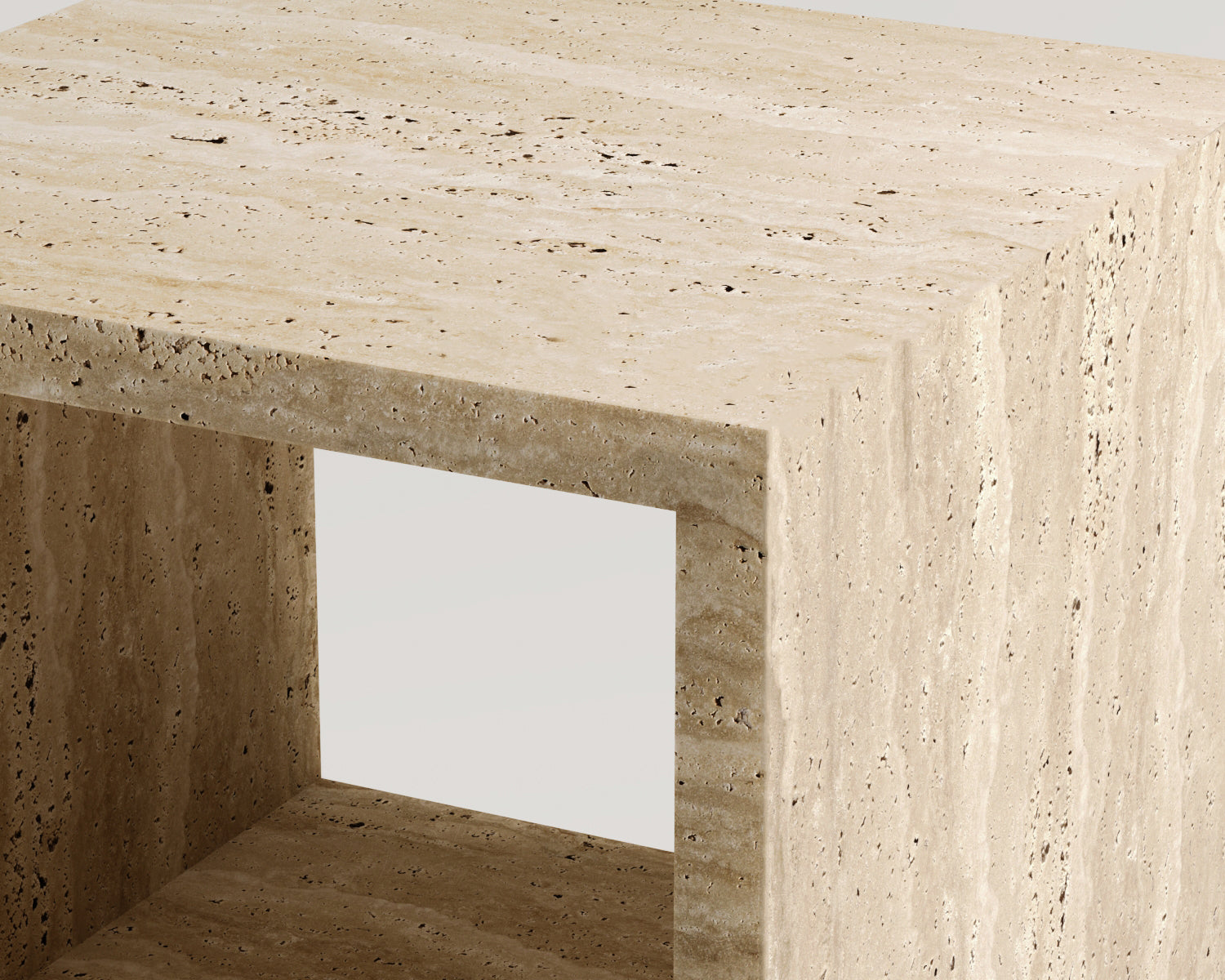 Zoey-Traverten Yan Sehpa