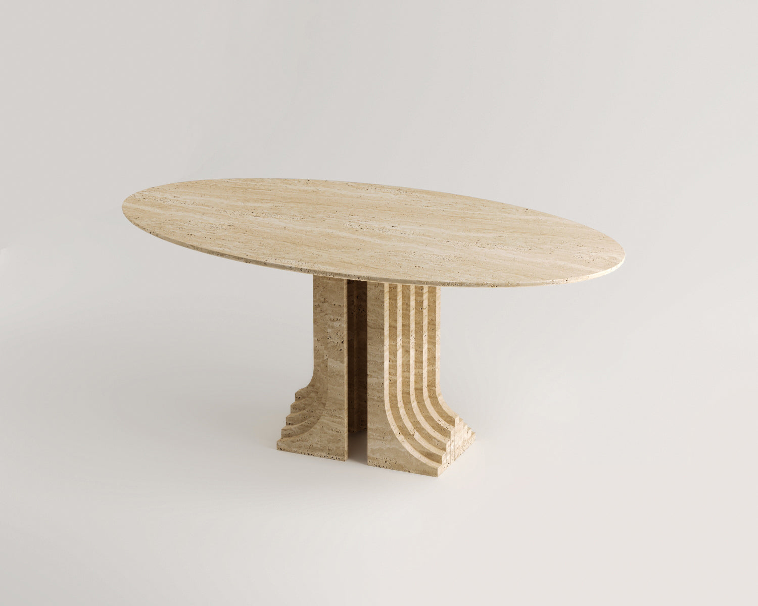 Zora-Traverten Yemek Masası